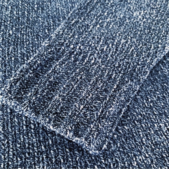 Orvis Navy Chenille Tunic Sweater Size Medium - Picture 8 of 11